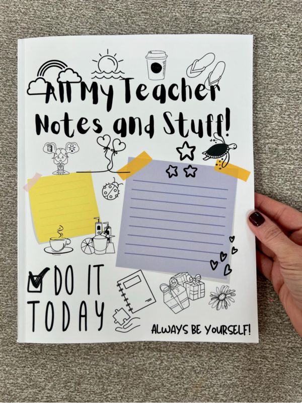 Book All My Teacher Notes & Stuff