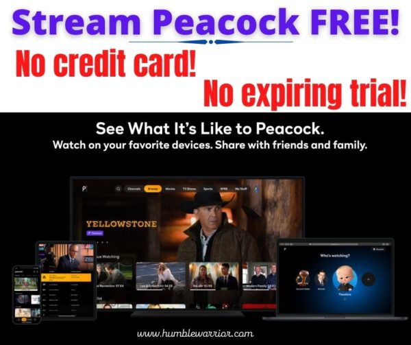 Free Peacock Streaming