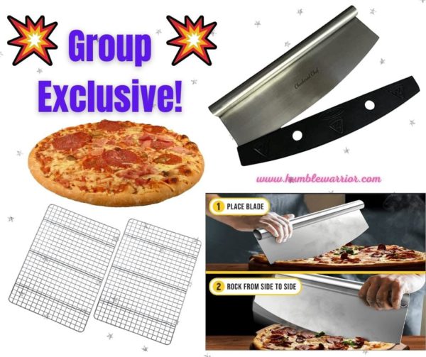Pizza Cutter Rocker by Checkered Chef