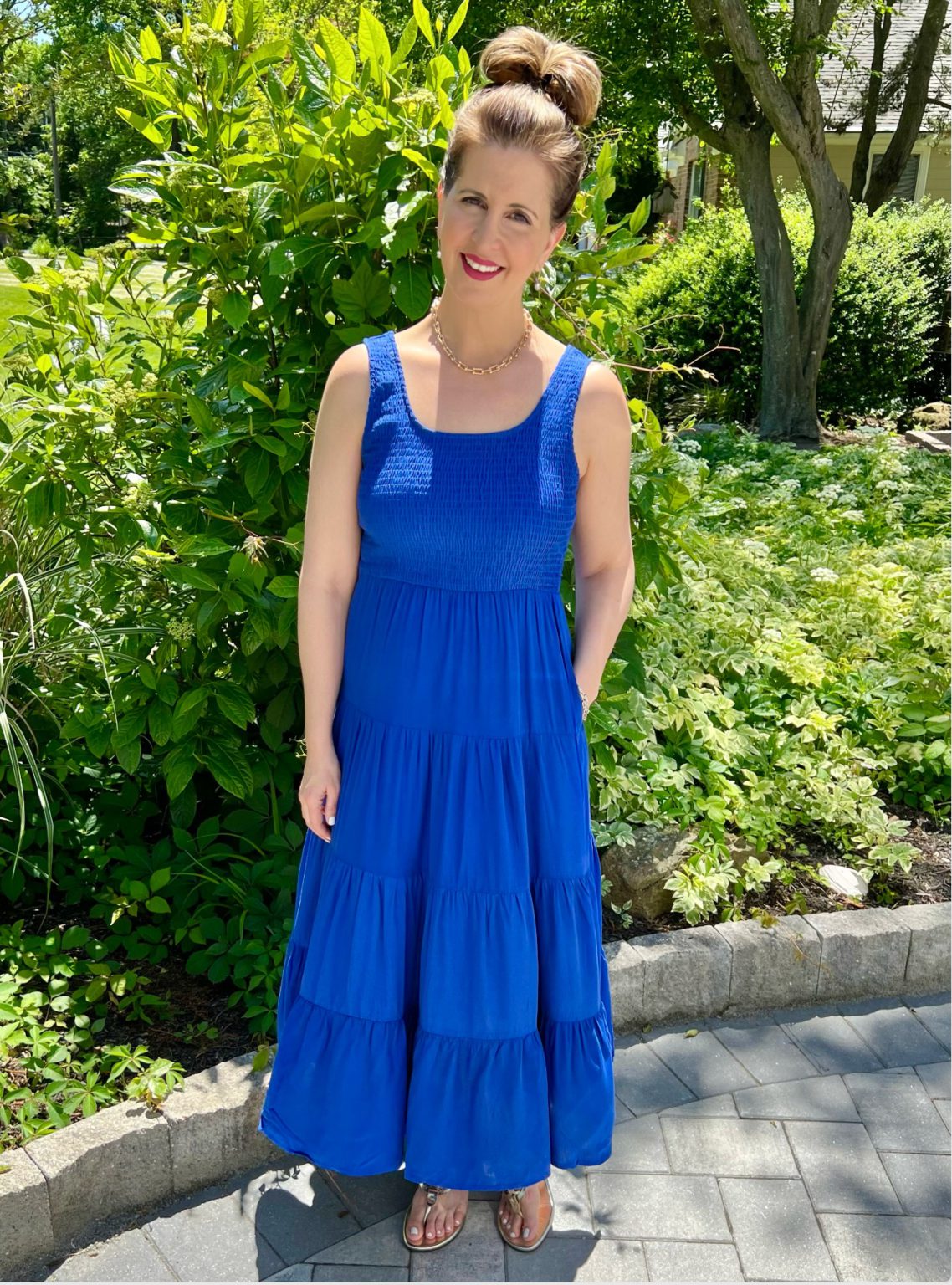 New Release from Anrabess! Ruffle Tiered Dress with Pockets Home of