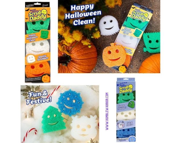 Scrub Daddy Halloween Sponges 08 20 22