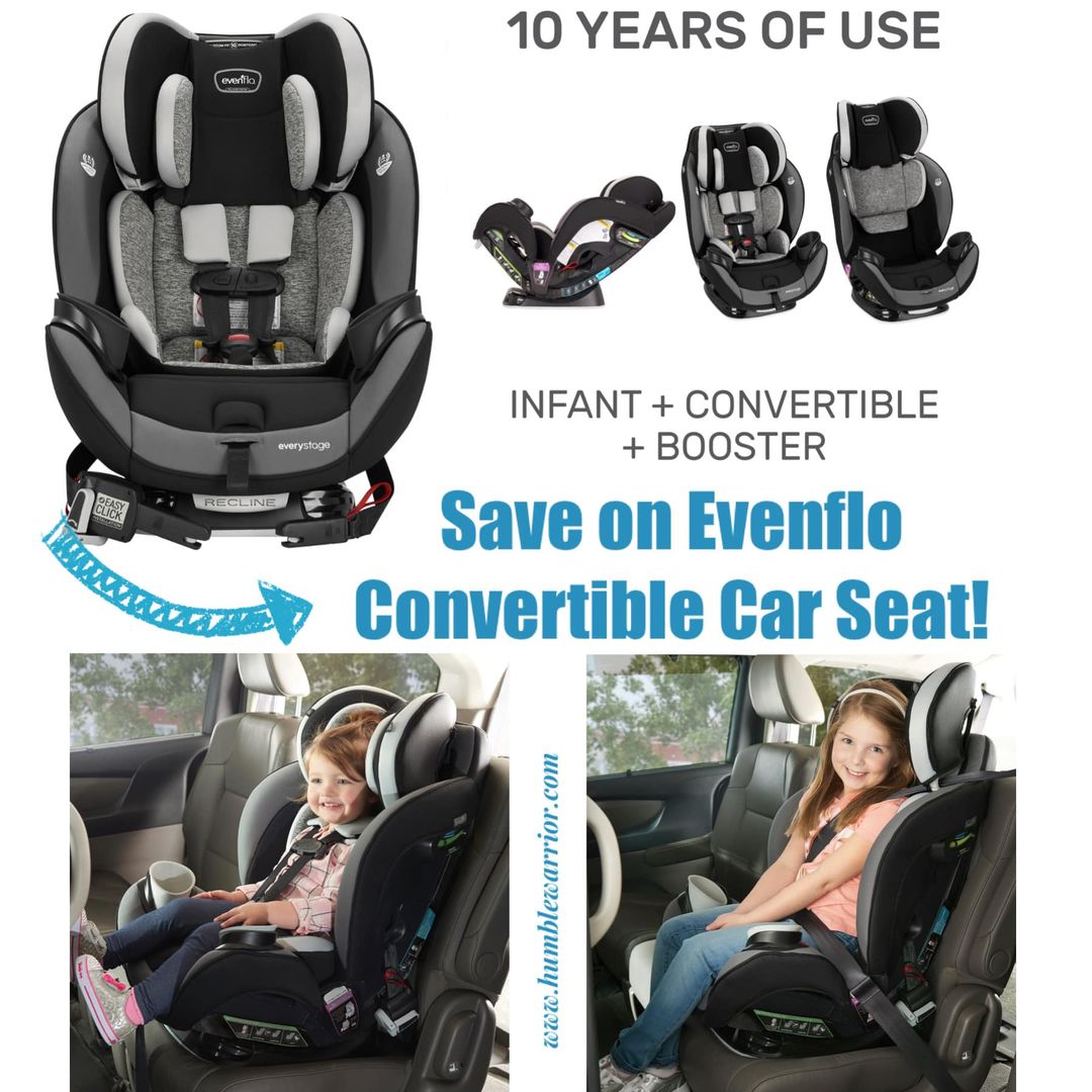 EVENFLO CONVERTIBLE CARSEAT SAVINGS!! - Home of The Humble Warrior