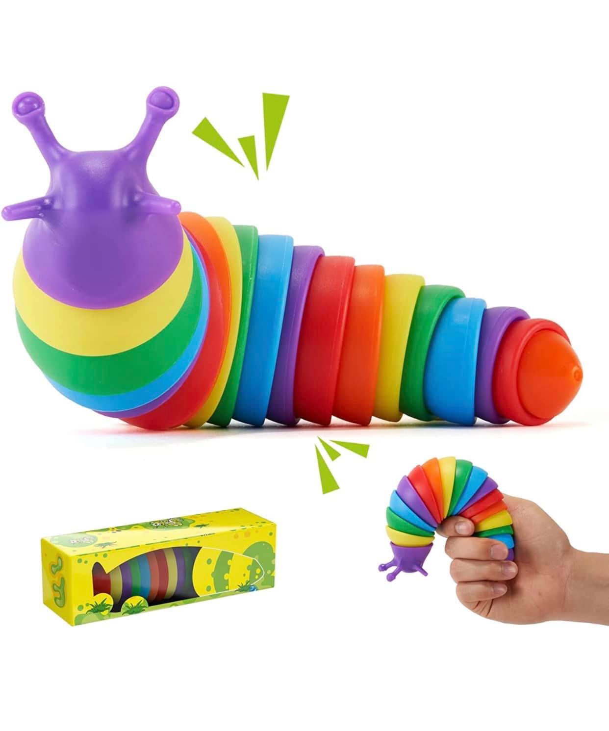 Colorful Slug Fidget Toys! - Home Of The Humble Warrior