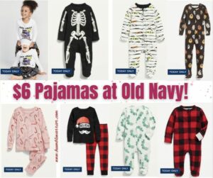 Old Navy $6 Pajamas for Kids 09 23 22