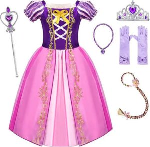 Rapunzel Avady Princess Dress Birthday Party Hallowee