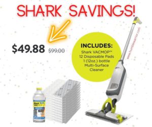 Shark VACMOP Vacuum Mop Bundle 09 07 22