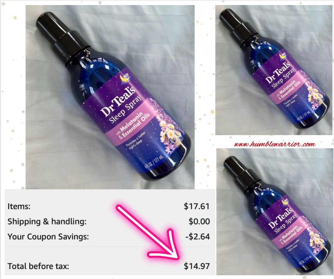 Dr. Teal's Sleep Spray Home of The Humble Warrior