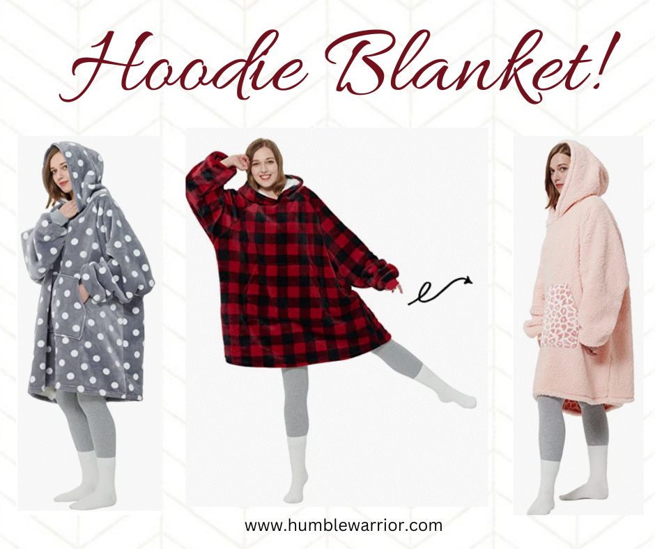 Bedsure Hoodie blanket! Home of The Humble Warrior