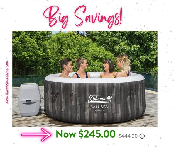 Coleman Bahamas AirJet Inflatable Hot Tub Home of The Humble Warrior