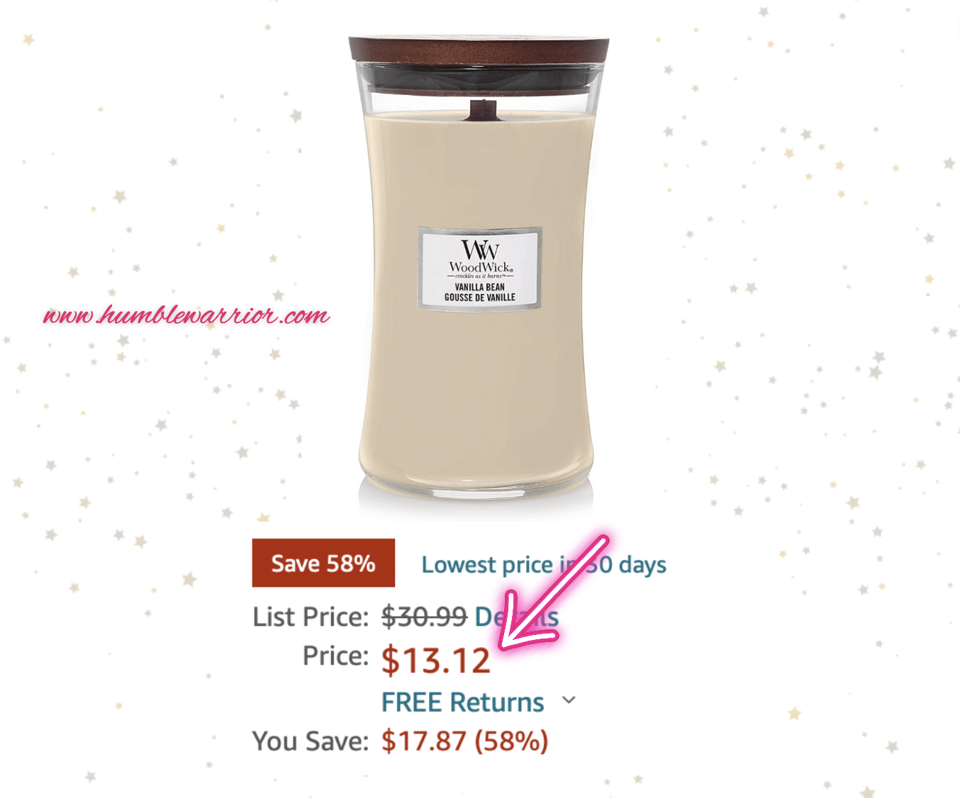 WoodWick Candles Home of The Humble Warrior