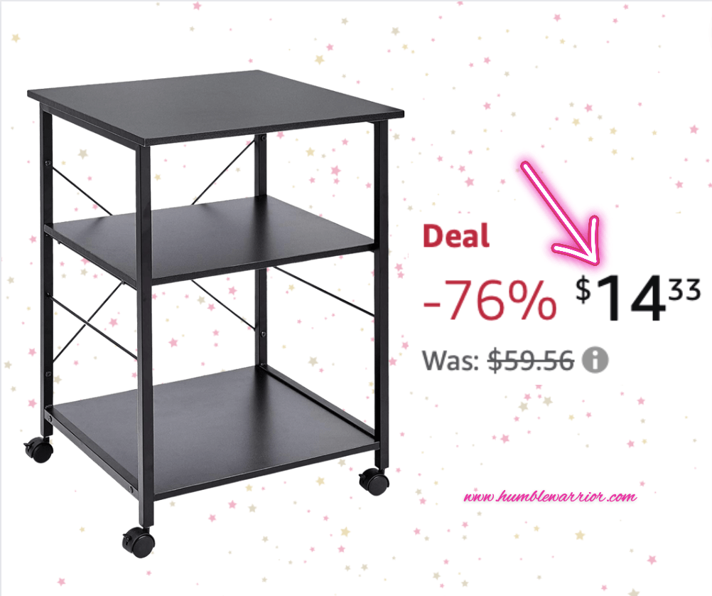Amazon Rolling Cart Savings! Home of The Humble Warrior