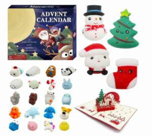 WEYON Advent Calendar 2022 for Kids, 24 Pcs Mochi squishy 10 08 22