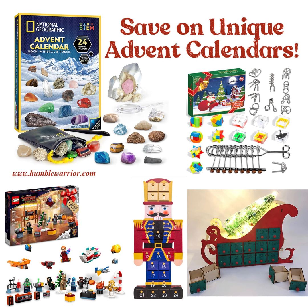 Black Friday SAVINGS ON ADVENT CALENDARS! Home of The Humble Warrior