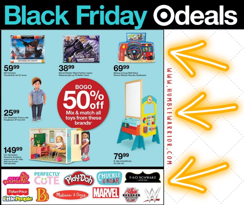 BOGO 50 OFF TOYS TARGET! Home of The Humble Warrior