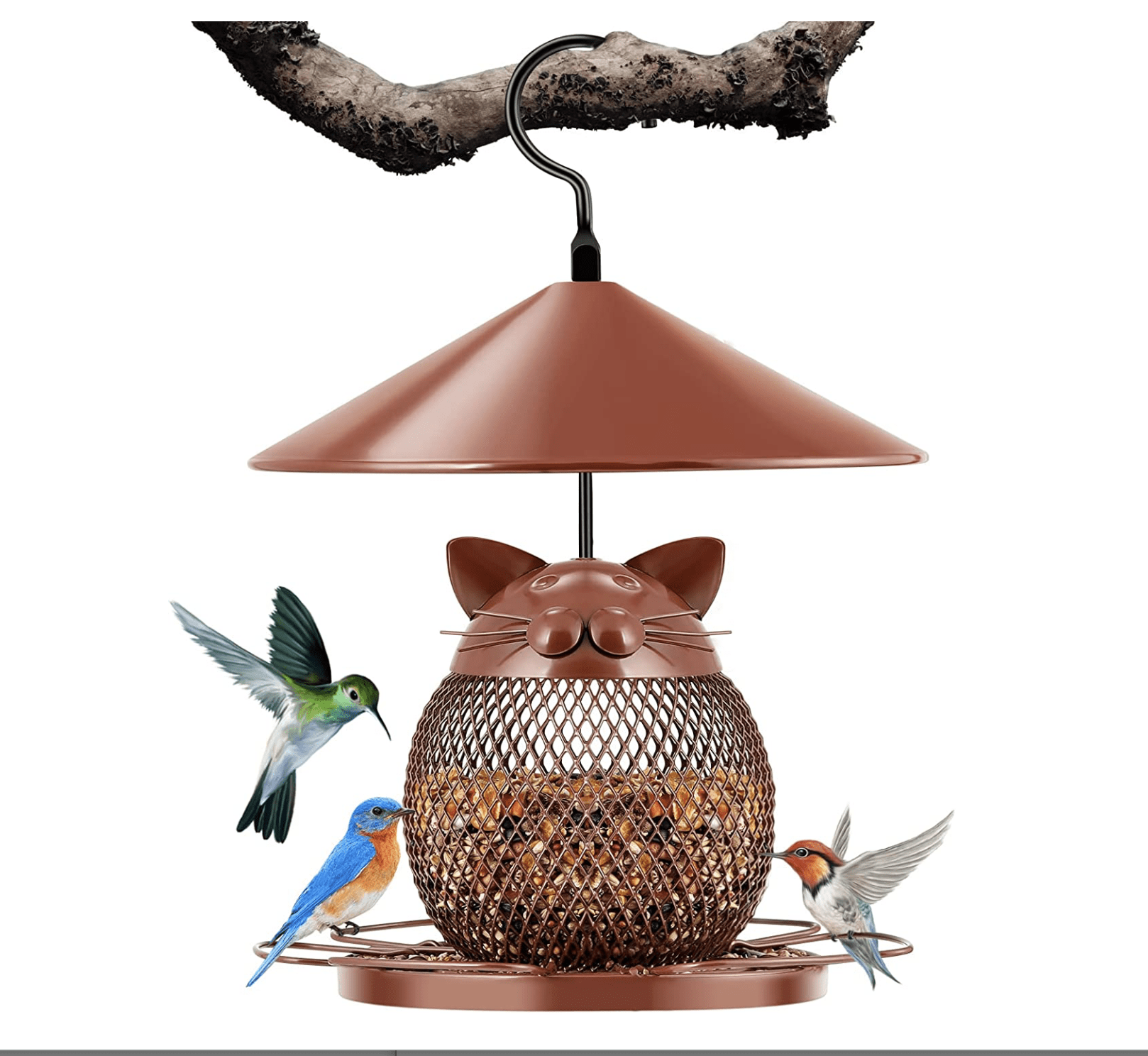 Cat Bird Feeder - Home of The Humble Warrior