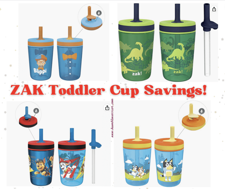 Zak Disney Toddler Cups! Home of The Humble Warrior