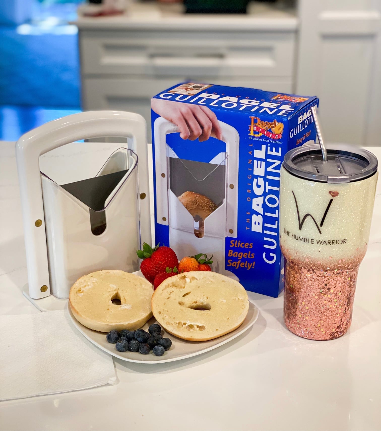 Bagel Guillotine to the rescue! Home of The Humble Warrior