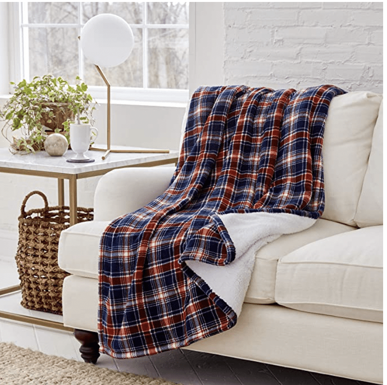 Eddie Bauer Heated Throw! Home of The Humble Warrior
