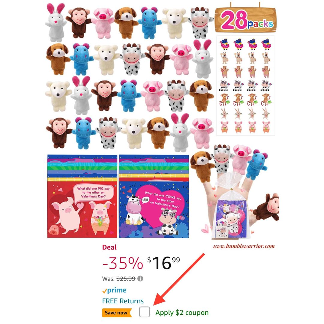 CUTE FINGER PUPPET VALENTINES! Home of The Humble Warrior