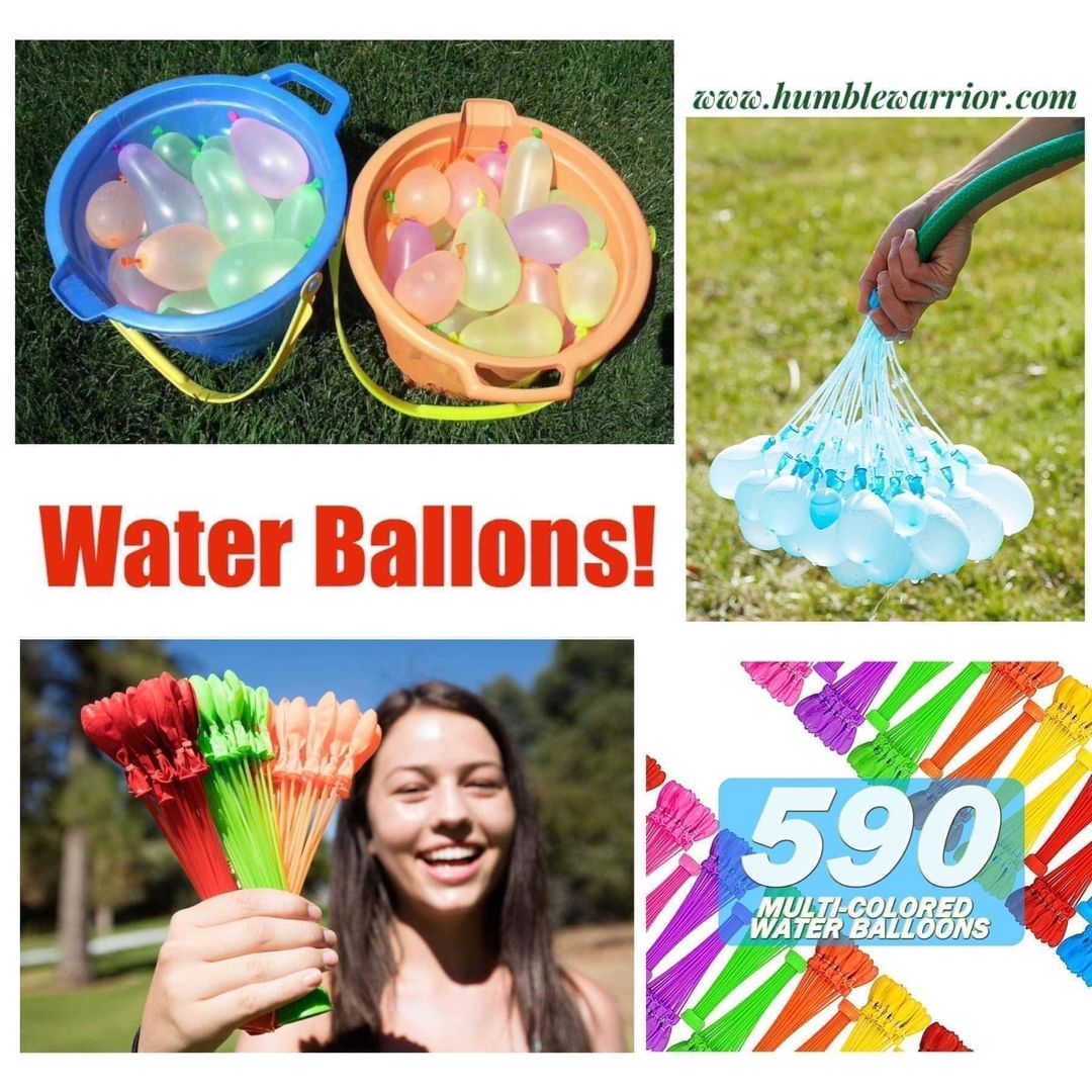 GROUP LOVED WATER BALLOON PACK! Home of The Humble Warrior