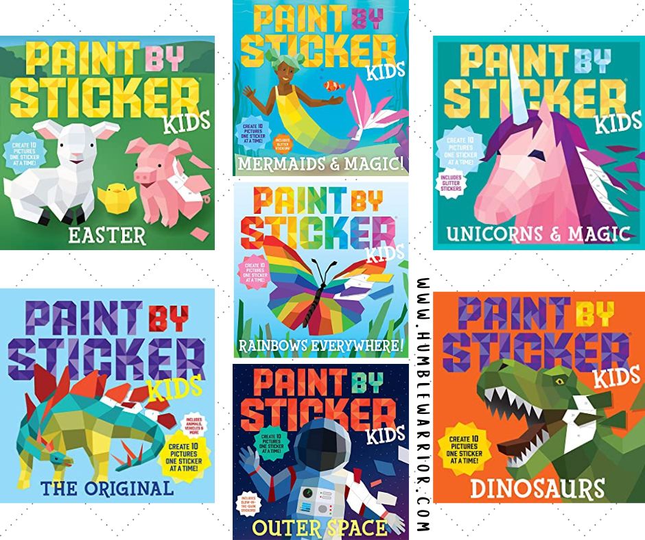 Paint by Sticker Books!! - Home of The Humble Warrior