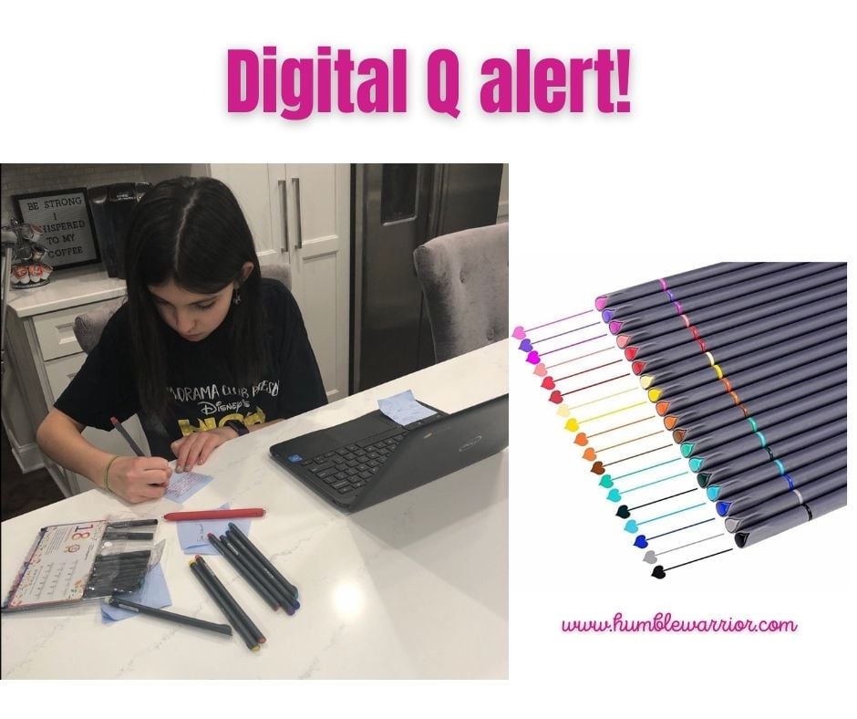 The best fine tip markers! Home of The Humble Warrior