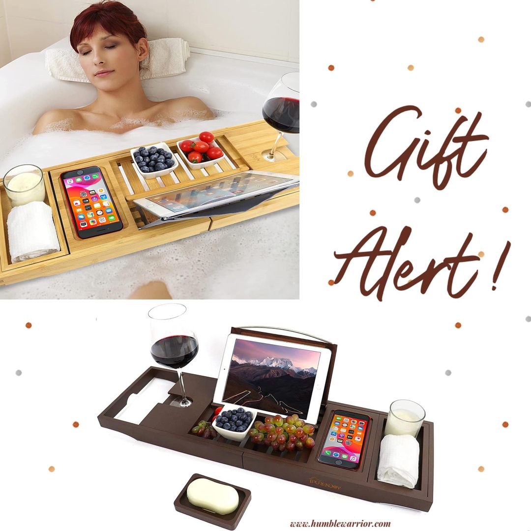 BAMBOO BATH TRAYS! Home of The Humble Warrior