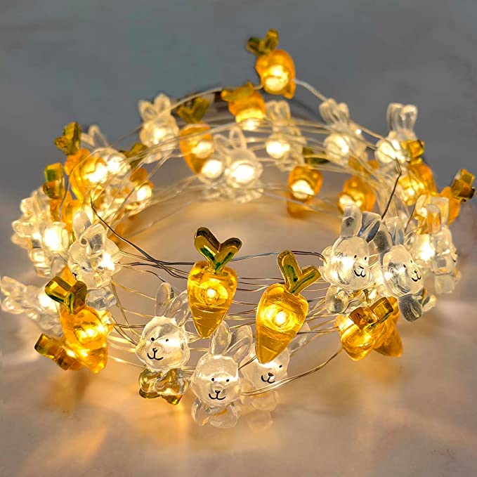 Easter Fairy Lights!! So cute!! Home of The Humble Warrior