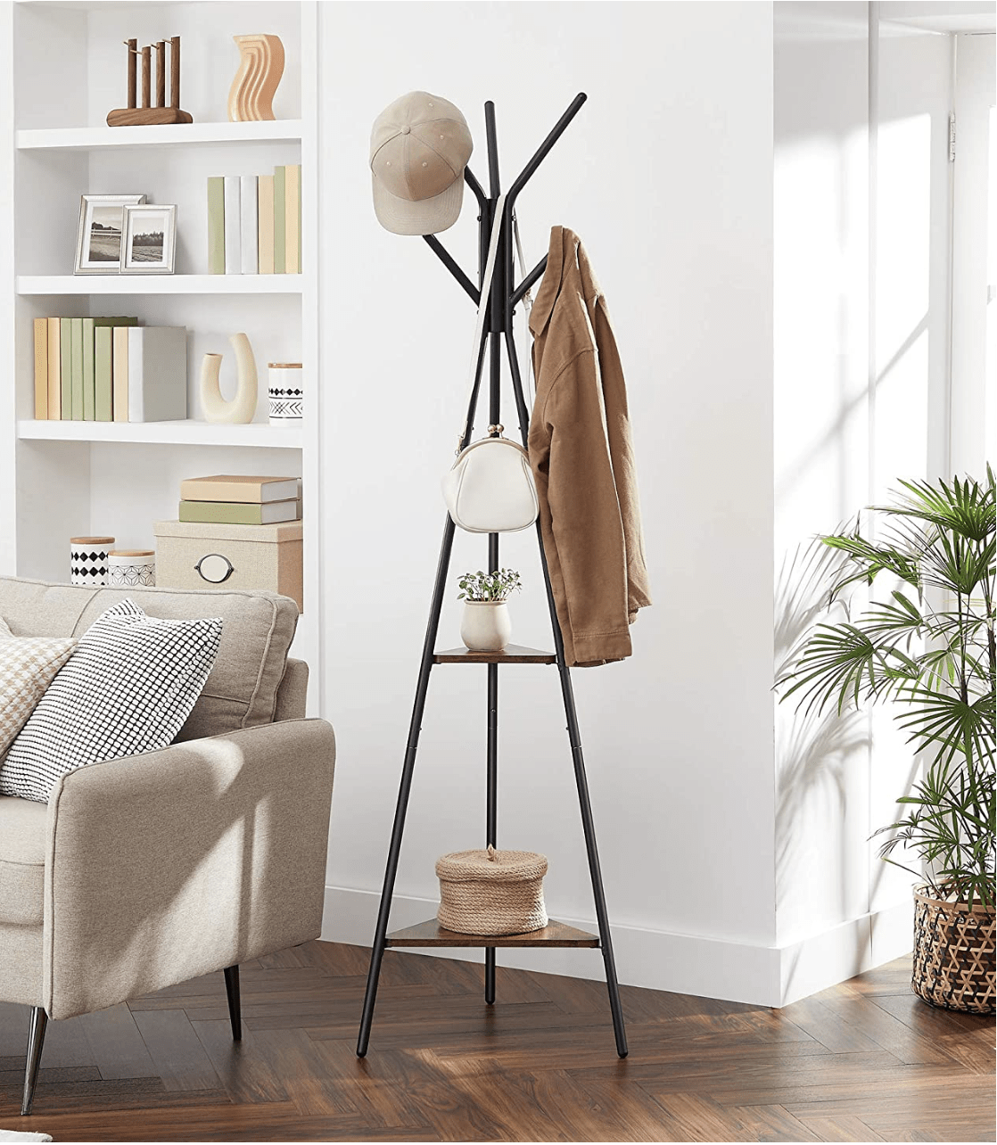 VASAGLE Coat Rack Home of The Humble Warrior