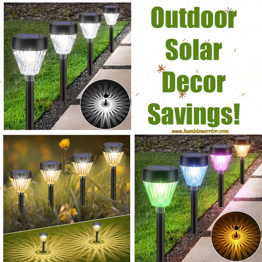 SOLAR ACCENT LIGHTS! Home of The Humble Warrior