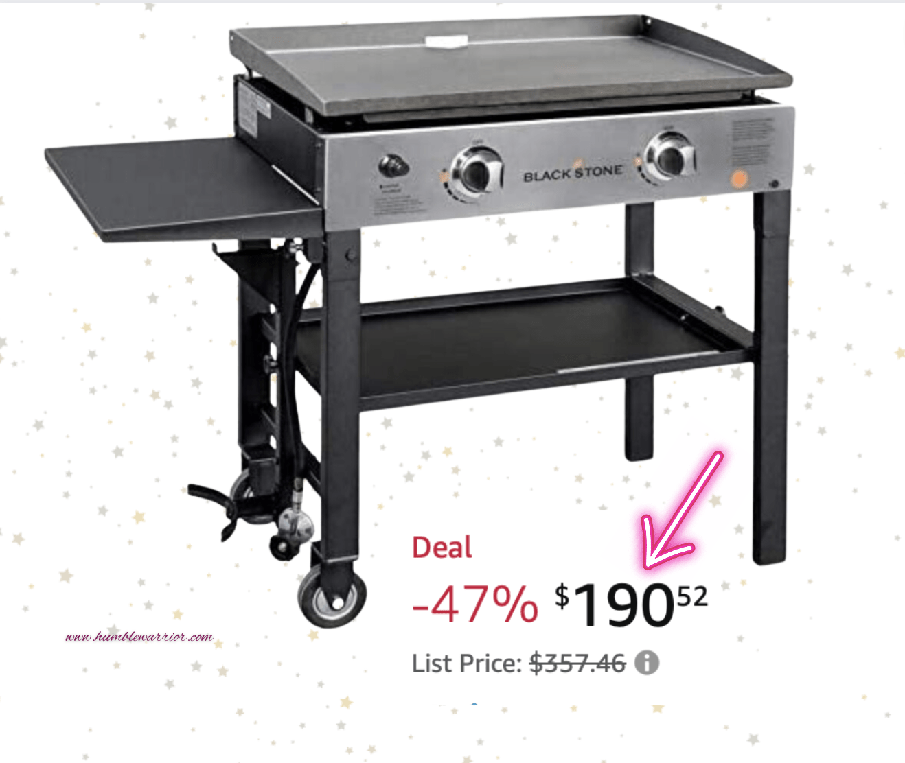 Blackstone Cooking Station! Home of The Humble Warrior