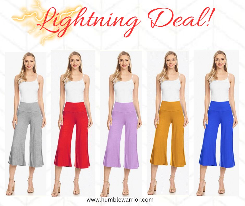 Palazzo capri pants savings! - Home of The Humble Warrior