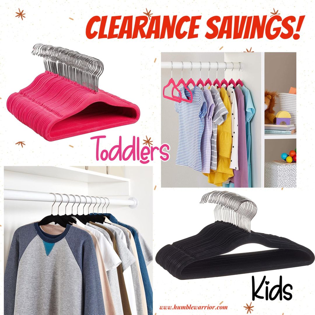 AMAZON BASICS HANGERS FOR KIDS! Home of The Humble Warrior