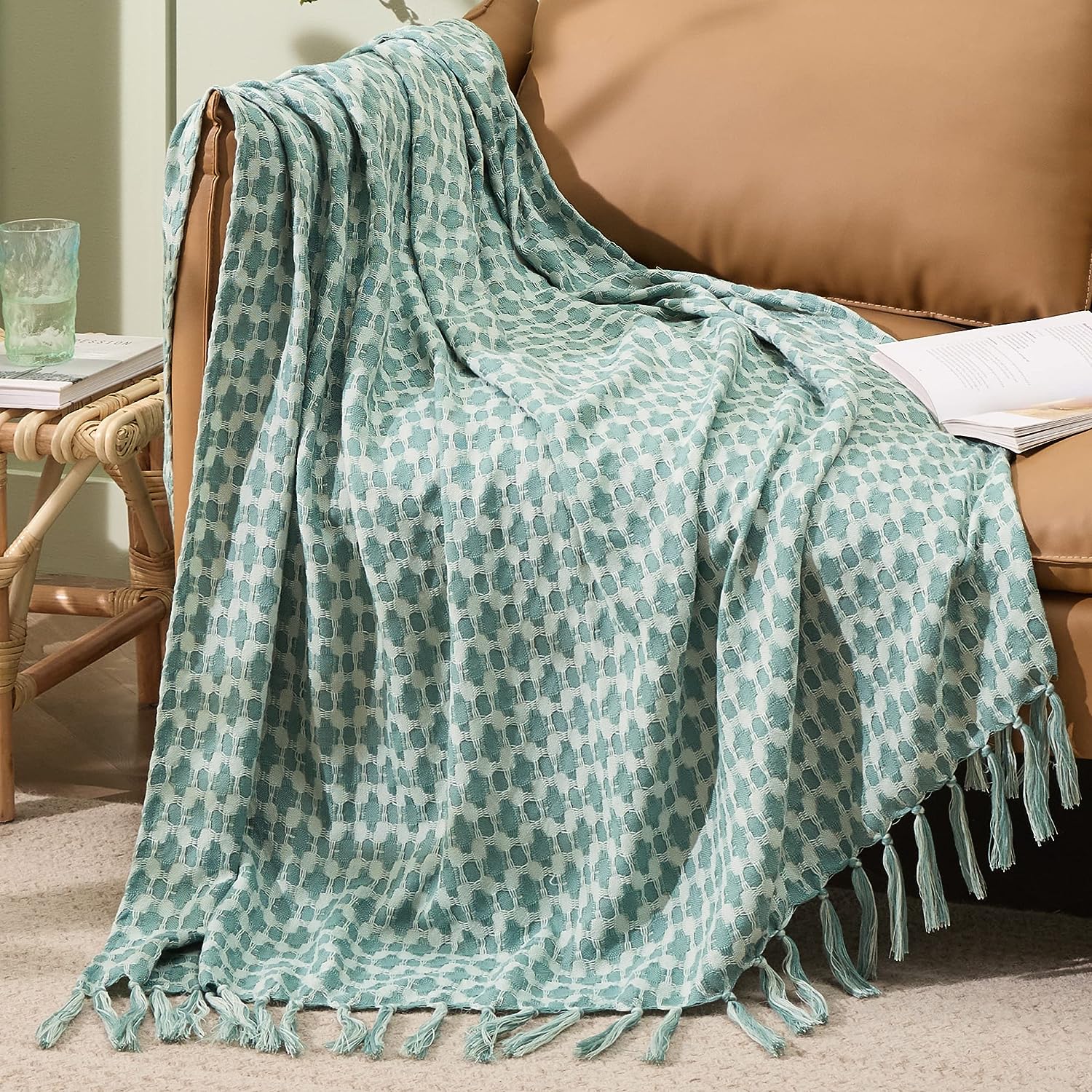 Bedsure Decorative Sage Green Throw Blanket! - Home of The Humble Warrior