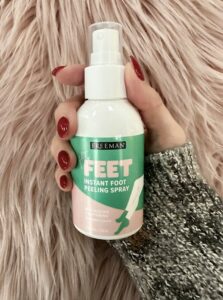 Freeman Flirty Feet Coconut and Aloe Instant Peeling Foot Spray, Softening Foot Peel Mask Exfoliates & Removes Dead Skin 09 02 23