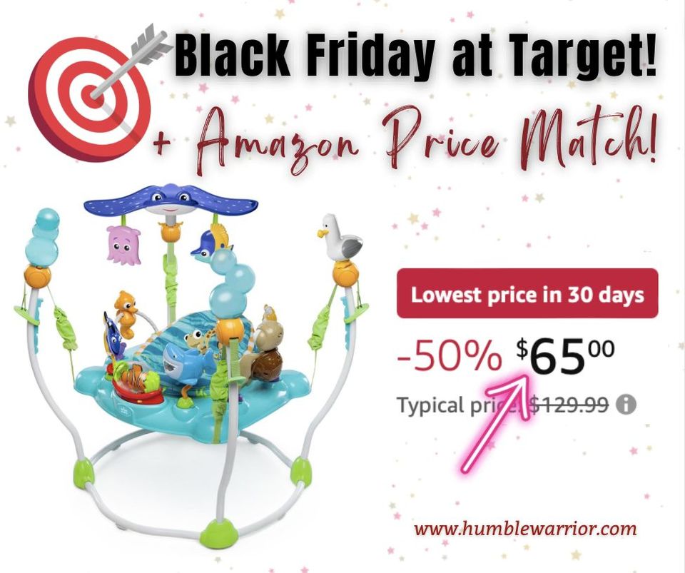 Disney Baby Finding Nemo Sea of Activities Baby Activity Center Jumper Home of The Humble Warrior