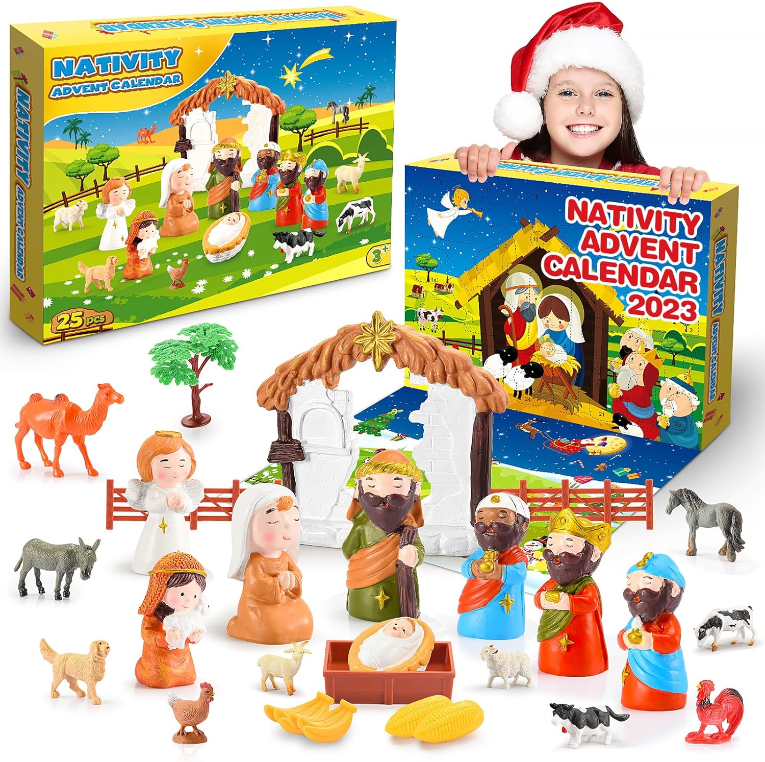 NATIVITY SCENE ADVENT CALENDAR! Home of The Humble Warrior