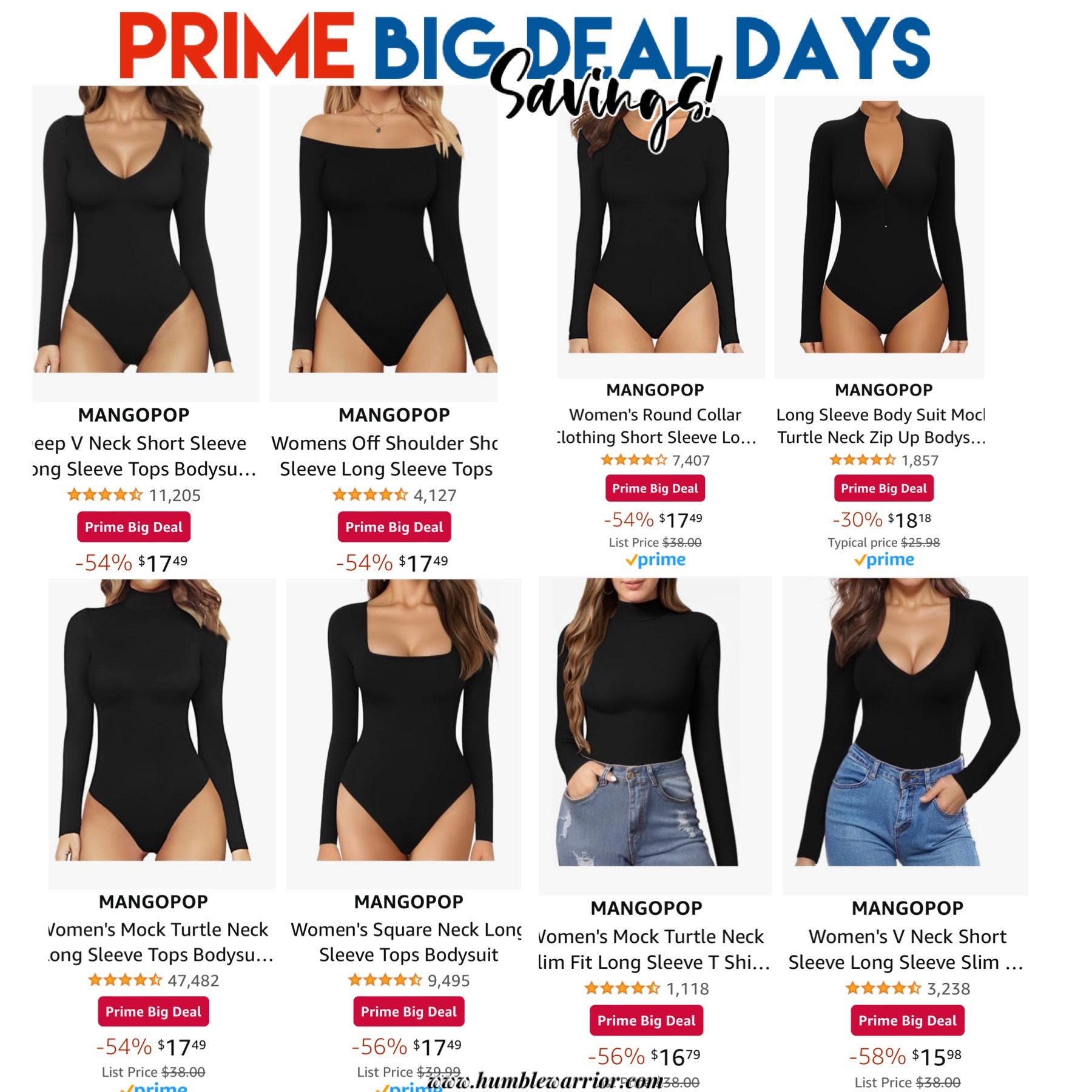 PRIME BIG DEAL - MANGOPOP BODYSUITS! - Home of The Humble Warrior