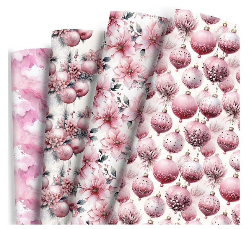 2 sheets of wrapping paper