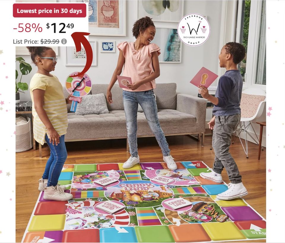 Giant Candy Land Game for Kids Home of The Humble Warrior