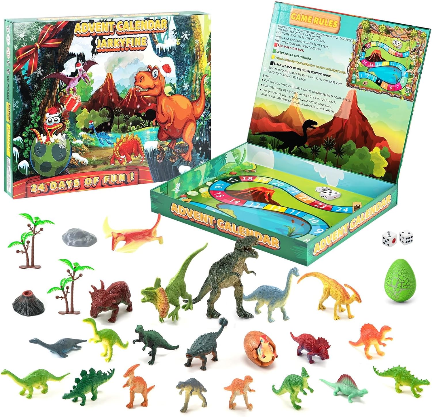 DINO ADVENT CALENDAR! Home of The Humble Warrior