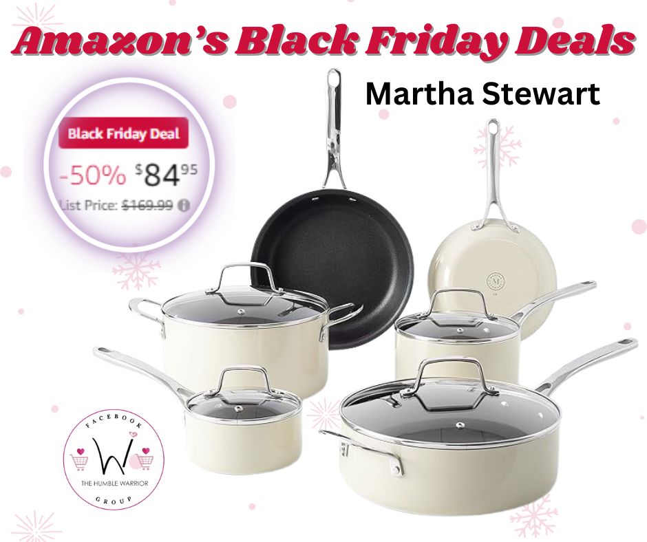 Martha Stewart 10 Piece Enamel Cookware Set Home of The Humble Warrior