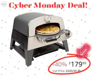 Amazon s Cyber Monday Deal on Cuisinart 3 in 1 Pizza Oven Plus Griddle and Grill Home of The Humble Warrior