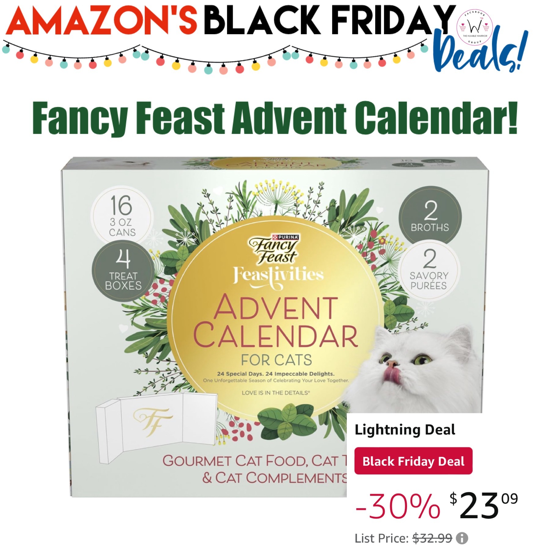 FANCY FEAST ADVENT CALENDAR! Home of The Humble Warrior