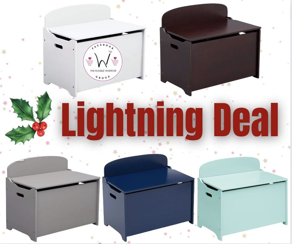 Delta Children MySize Deluxe Toy Box Home of The Humble Warrior