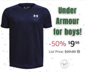 Under Armour Boys' Tech 2.0 T-Shirt