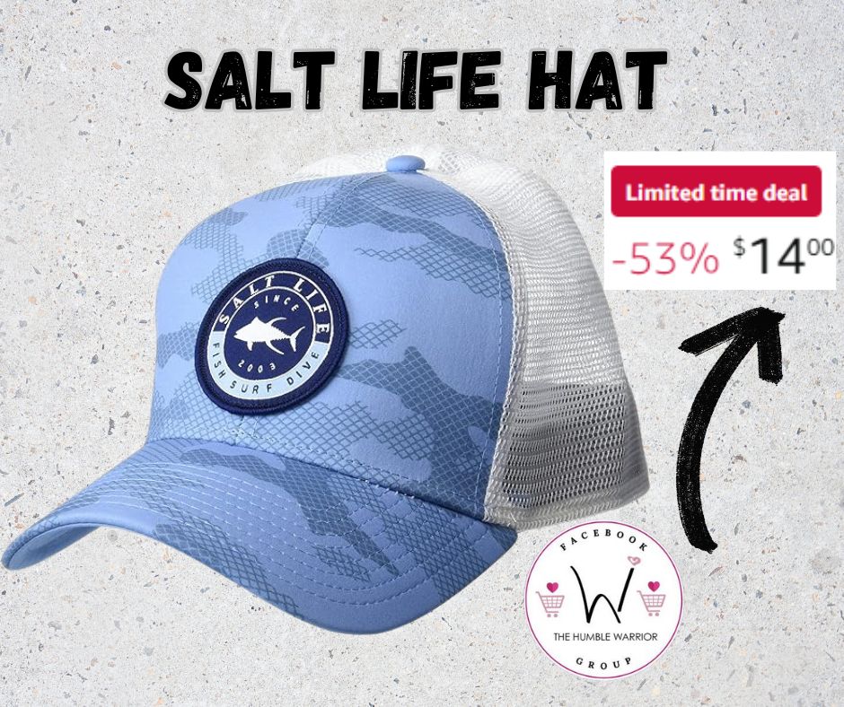 Salt Life Mens Scaled Rogue Hat