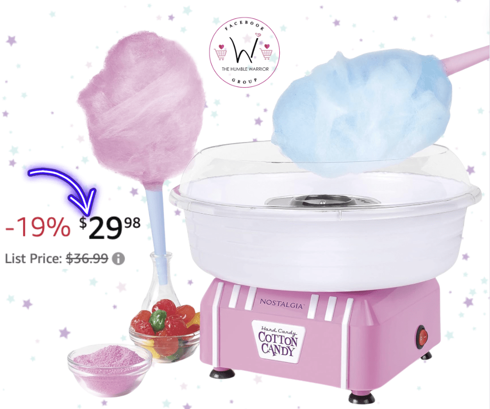 Nostalgia Cotton Candy Machine! - Home of The Humble Warrior