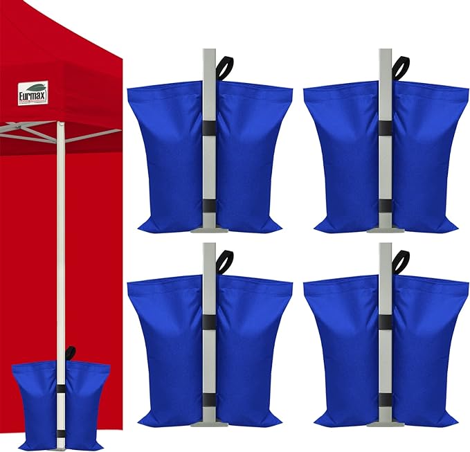 The 4pack Eurmax USA Canopy Weight Bags for Popup Canopy Tents
