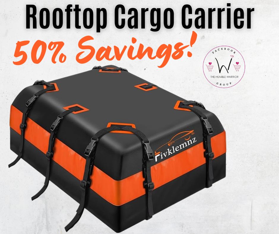 fivklemnz car rooftop cargo carrier